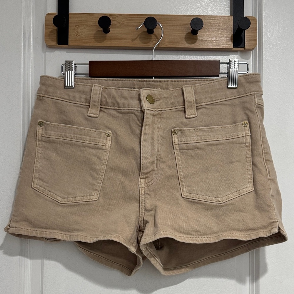 American Eagle Outfitters Tan Jean Shorts